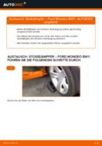 Lagerung Radlagergehäuse wechseln FORD MONDEO: Werkstatthandbuch