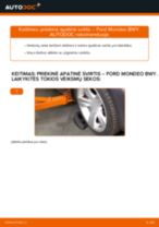 Automechanikų rekomendacijos FORD Ford Mondeo bwy 2.0 TDCi Kuro filtras keitimui