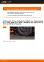 Cómo cambiar y ajustar Bombilla delantera MERCEDES-BENZ A-CLASS: tutorial pdf
