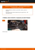 MANN-FILTER WK 853/3 x pre PASSAT Variant (3B6) | PDF návod na výmenu
