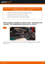 K&N Filters PS-3004 for PASSAT Variant (3B6) | PDF replacing instruction