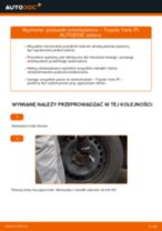 Jak wymienić poduszka amortyzatora przód w Toyota Yaris P1 - poradnik naprawy