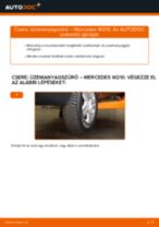 Autószerelői ajánlások - Mercedes W211 E 270 CDI 2.7 (211.016) Lengőkar cseréje