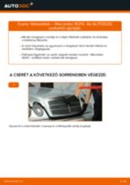 Autószerelői ajánlások - Mercedes W211 E 270 CDI 2.7 (211.016) Összekötőrúd cseréje