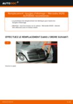 Montage Bougies d'allumage essence MERCEDES-BENZ E-CLASS (W210) - tutoriel pas à pas