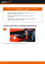 Automekaniker anbefalinger for udskiftning af MAZDA Mazda 3 Sedan 1.6 DI Turbo Bremseskiver