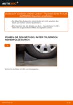 PDF Reparatur Tutorial von Ersatzteile: SANTA FÉ II (CM)