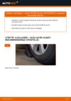 Byta hjullager fram på Audi A4 B5 Avant – utbytesguide