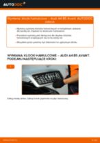 Jak wymienić klocki hamulcowe przód w Audi A4 B5 Avant - poradnik naprawy