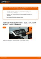 AUDI A4 Amortizatorius keitimas: nemokamas pdf