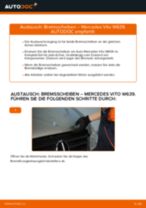 Bremsscheibe-Erneuerung beim MERCEDES-BENZ VITO Bus (W639) - Griffe und Kniffe