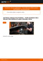 Automechanikų rekomendacijos FORD Ford Mondeo bwy 2.0 TDCi Valytuvo gumelė keitimui