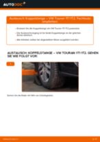 Wie VW Touran 1T1 1T2 Koppelstange vorne wechseln - Anleitung