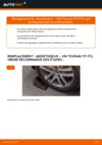 Montage Jambe de force VW TOURAN (1T1, 1T2) - tutoriel pas à pas