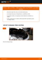 MERCEDES-BENZ E-CLASS Eļļas filtrs maiņa: bezmaksas pdf