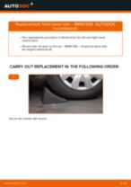 Auto mechanic's recommendations on replacing BMW BMW E36 Compact 316i 1.9 Wheel Bearing