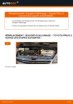 Montage Bougies d'allumage essence TOYOTA PRIUS Hatchback (NHW20_) - tutoriel pas à pas