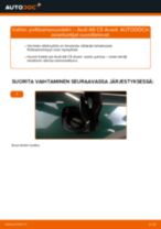 AUDI A6 Polttoainesuodatin vaihto: ilmainen pdf