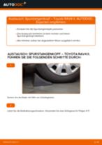Empfehlungen des Automechanikers zum Wechsel von TOYOTA Toyota Rav4 II 2.0 4WD (ACA21, ACA20) Koppelstange