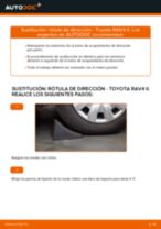 Cómo cambiar: rótula de dirección - Toyota RAV4 II | Guía de sustitución