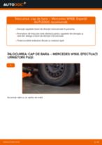 Recomandările mecanicului auto cu privire la înlocuirea MERCEDES-BENZ Mercedes W169 A 150 1.5 (169.031, 169.331) Cap de bara