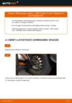 Kezelési kézikönyv pdf: VW Caddy II Kombi