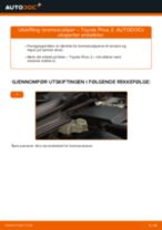 DIY-manual for utskifting av Bremsecaliper i TOYOTA PRIUS 2021