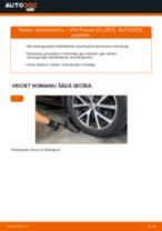 VW aizmugurē un priekšā Amortizators nomaiņa dari-to-pats - tiešsaistes instrukcijas pdf