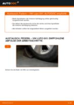 Wann Heckleuchten Glühlampe austauschen: PDF Anleitung für VW LUPO (6X1, 6E1)
