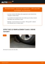 Comment changer : ressort de suspension avant sur VW Lupo 6X1 - Guide de remplacement