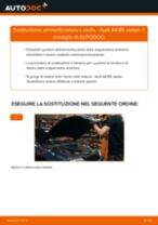 Sostituzione Braccetti tergicristallo AUDI A4: pdf gratuito