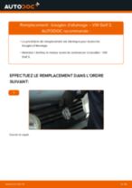 Tutoriel PDF étape par étape sur le changement de Rotule Axiale sur Opel Zafira A