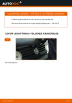Hvordan skifter man Brændstoffilter benzin Skoda Octavia 1z3 - manual online