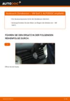 Brauchbare Handbuch zum Austausch von Zündkerzen beim VW GOLF