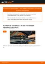 Empfehlungen des Automechanikers zum Wechsel von AUDI Audi A6 C5 Avant 1.9 TDI Bremssattel