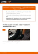 Hinweise des Automechanikers zum Wechseln von AUDI Audi A4 B5 1.9 TDI Achsmanschette