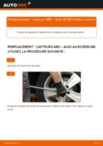 Notre guide PDF gratuit vous aidera à résoudre vos problèmes de AUDI Audi A4 B8 1.8 TFSI Disques De Frein