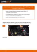 Guia passo-a-passo do reparo do Renault Megane 2