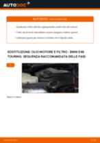 Istruzioni gratuite online su come rinnovare Kit parapolvere ammortizzatore BMW 3 Touring (E46)