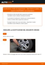 Manuale online su come cambiare Bronzina cuscinetto barra stabilizzatrice Opel Meriva B