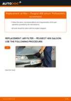 Auto mechanic's recommendations on replacing PEUGEOT Peugeot 406 Saloon 1.8 16V Wiper Blades