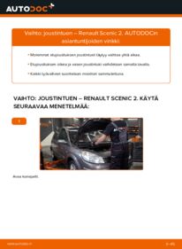 Kuinka vaihtaa Iskunvaimentimet 1.9 dCi Renault Scenic 2 -autoon