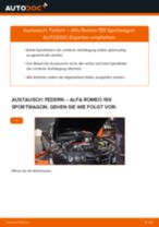 Lenkgetriebe Manschette ALFA ROMEO 159 Sportwagon (939) einbauen - Schritt für Schritt Tutorial
