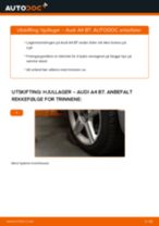 DIY-manual for utskifting av Hjullager i AUDI A4 2021