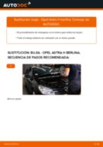 Cómo cambiar y ajustar Lámpara de Faro Trasero OPEL ASTRA: tutorial pdf