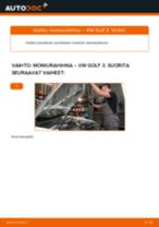 Korjaamokäsikirja tuotteelle VW Golf 1k5