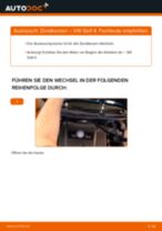 VW GOLF IV (1J1) Zündkerzen wechseln Anleitung pdf