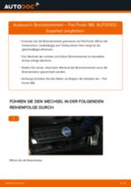 Austauschen von Bremstrommel Anweisung PDF für FIAT PUNTO