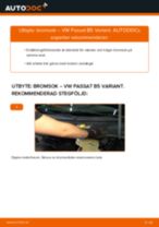 När byta Bromsok VW PASSAT Variant (3B6): pdf handledning
