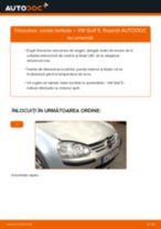 PDF manualul de înlocuire: Senzor sonda lambda VW Golf V Hatchback (1K1)